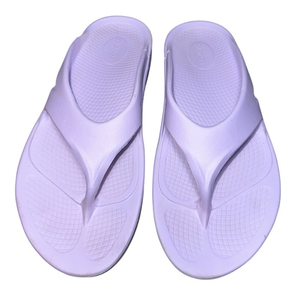 OOFOS women’s lavender OOriginal Thong Sandal Size EU 43 - Picture 9 of 11